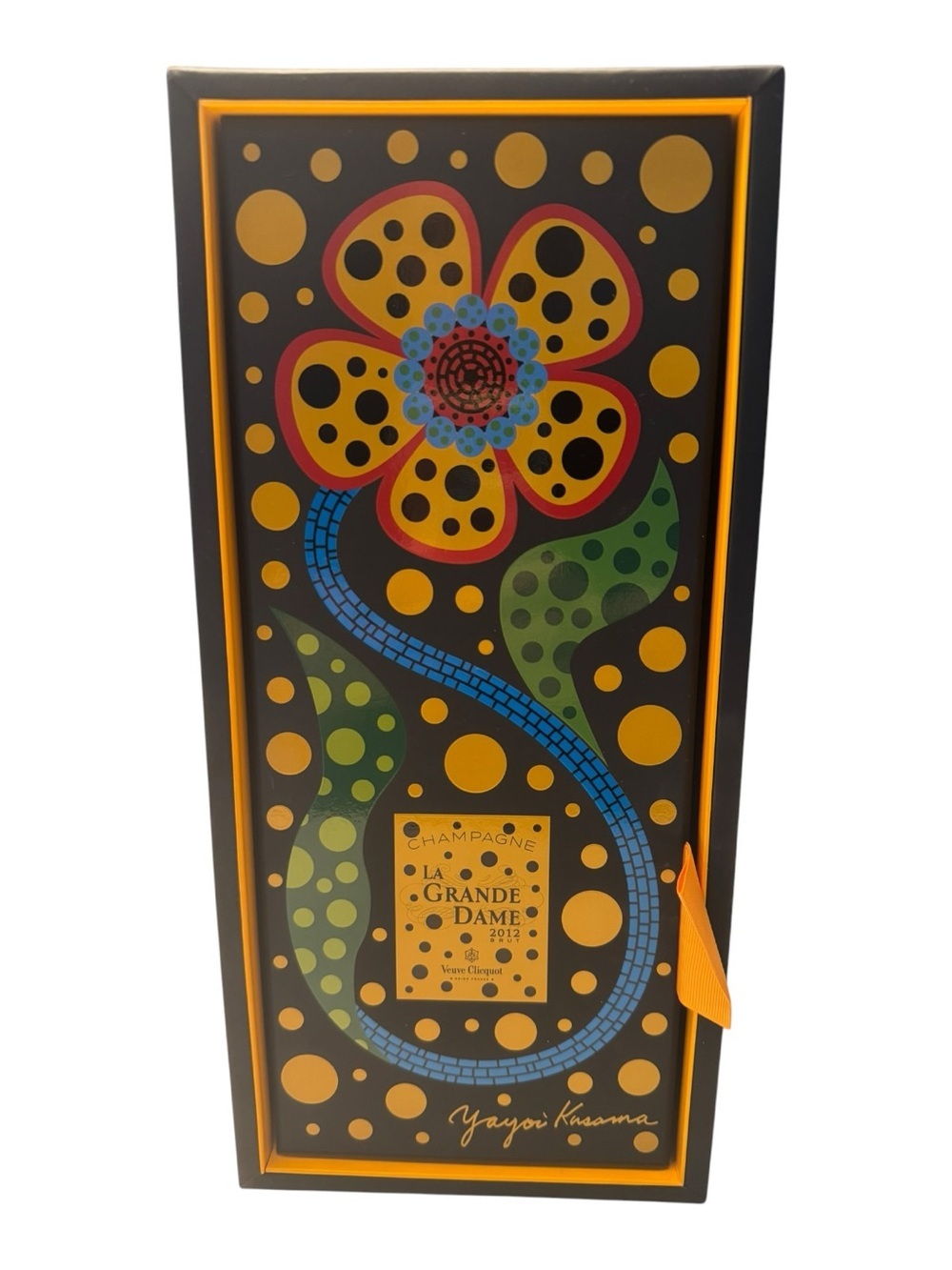 Veuve Clicquot La Grande Dame 2012 Yayoi Kusama Limited Edition Empty Champ Box